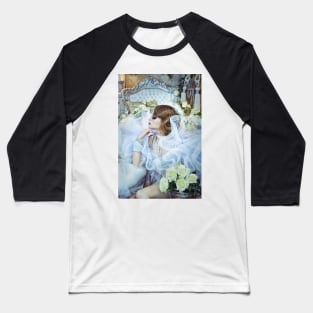 White roses Baseball T-Shirt